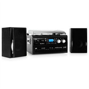 Auna MG-TCDR-186WC, stereo zariadenie, 2 x CD, magnetofón