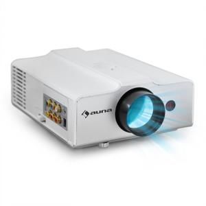 Auna EH3WS, biely, kompaktný LED-projektor ,HDMI