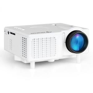 Auna CDP, biely, Mini LED projektor, VGA, AV