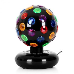 OneConcept Disco Ball, 7 W, svetelný efekt, čierny