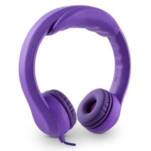 Auna Flexi Detské slúchadlá max. 85 dB ultra flexibilné ohybné fialové