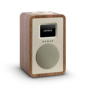 Numan Mini One, dizajnové digitálne rádio, 2,4" TFT farebný displej, bluetooth, DAB+, FM, orech