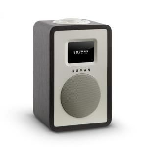 Numan Mini One, dizajnové digitálne rádio, 2,4" TFT farebný displej, bluetooth, DAB+, čierne