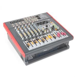 Power Dynamics PDM-S803Aaktívny 8-kanálový mixážny pultUSB DSP MP3 AUX EQ FX
