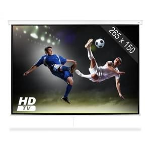 FrontStage SLS-120 premietacie plátno 120" 265 x 150 cm domáce kino projektor HDTV