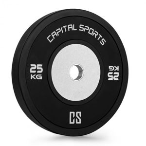 Capital Sports Inval Hi-Grade Competition, kotúčové závažie, 50 mm hliníkové jadro, guma, 25 kg