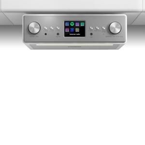 Auna Connect Soundchef, kuchynské rádio, inštalovateľné na spodnú stranu skrinky, internet, DAB+, FM, 2x3" reproduktory, biele