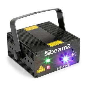 Beamz Helene Double Laser RG, dvojitý laser, multibodový, IRC, 3W, modré LED svetlo