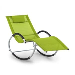 Blumfeldt Westwood, hojdacie lehátko, ergonomické, hliníkový rám, zelené