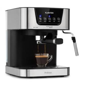Klarstein Arabica, espresso kávovar, 1050 W, 15 bar, 1,5 l, dotykový ovládací panel, ušľachtilá oceľ