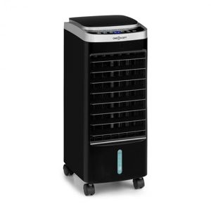 OneConcept Freshboxx Pro, ochladzovač vzduchu, 3-v-1, 65W, 966m3/h, 3 stupne prúdenia vzduchu, čierny