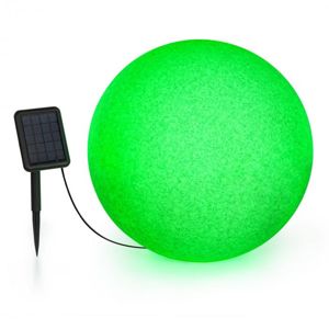 Blumfeldt Shinestone Solar 50, guľová lampa, solárny panel, O 50 cm, RGB-LED, IP68, akumulátor