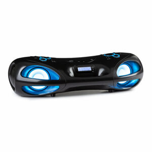 Auna Spacewoofer DAB Boombox, CD-prehrávač, DAB+, UKW, Bluetooth, diaľkové ovládanie, LED