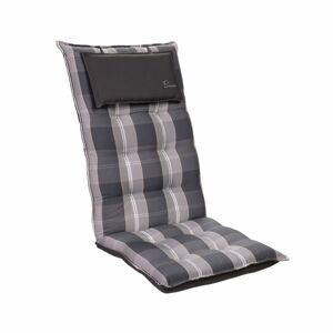 Blumfeldt Sylt, čalúnená podložka, podložka na stoličku, podložka na vyššie polohovacie kreslo, vankúš, polyester, 50 × 120 × 9 cm