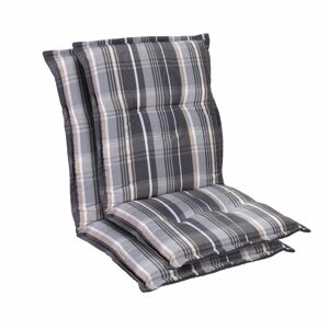 Blumfeldt Prato, čalúnená podložka, podložka na stoličku, podložka na nižšie polohovacie kreslo, na záhradnú stoličku, polyester, 50 × 100 × 8 cm, 2 x čalúnenie