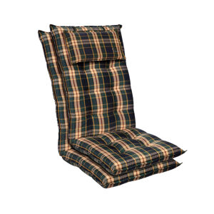 Blumfeldt Sylt, čalúnená podložka, podložka na stoličku, podložka na vyššie polohovacie kreslo, vankúš, polyester, 50 × 120 × 9 cm, 2 x podložka