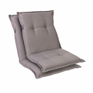 Blumfeldt Prato, čalúnená podložka, podložka na stoličku, podložka na nižšie polohovacie kreslo, na záhradnú stoličku, polyester, 50 × 100 × 8 cm, 2 x čalúnenie