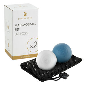 Capital Sports Dacso, súprava masážnych loptičiek Essential, 2 × loptička, 6 cm (O), lakros, samomasáž