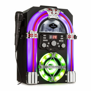 Auna Arizona Sing Jukebox BT DAB+/UKW USB MP3 CD prehrávač Kábelový mikrofón