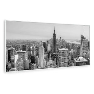 Klarstein Wonderwall Air Art Smart, infračervený ohrievač, New York City, 120 × 60 cm, 700 W