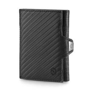 Slimpuro TRYO Slim Wallet 5 kariet vrecko na mince, 9,2 x 2,2 x 7,5 cm (Š x V xH), ochrana RFID