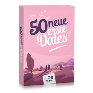 Spielehelden 50 neue erste Dates Kartová hra Kartová hra pre páry 50 láskyplných  nápadov na rande