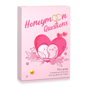 Spielehelden Honeymoon Questions, Kartová hra, Viac ako 100 otázok, Darčeková krabička