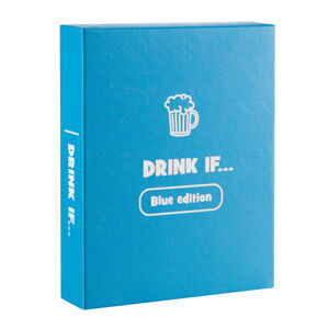 Spielehelden Drink if... Blue Edition, Hra na pitie, 100+ otázok, Hráči: 2+, Vek: 18+
