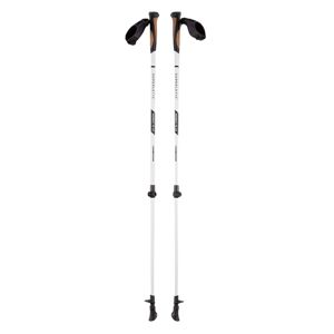 KLARFIT Pau TX Professional, palice na nordic walking, 50 % uhlík, 100-130 cm, korkové rukoväte