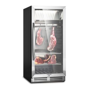 Klarstein Steakhouse Pro 233, chladnička na zrenie mäsa, 1 zóna, 233 litrov, 1-25°C, dotykový displej, panoramatické okno
