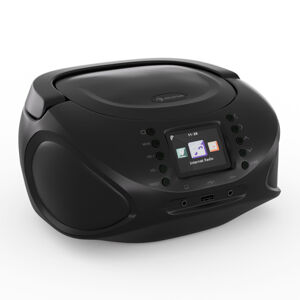 Auna Roadie Smart, IR/DAB/BT/CD/MP3, Boombox USB, DAB+/internet/FM rádio CD/MP3 prehrávač, 3W, Bluetooth, prenosný