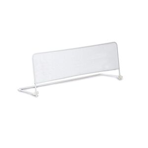 Babify Skladacia zábrana na posteľ, ochrana proti pádu, 120 cm x 50 cm, biela