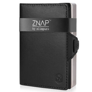 Slimpuro ZNAP Slim Wallet, 8 kariet, priehradka na mince, 8 x 1,5 x 6 cm (Š x V x H), ochrana RFID