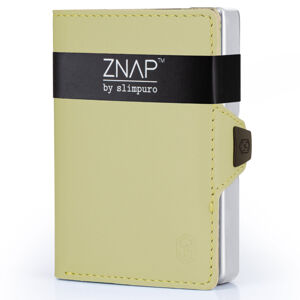 Slimpuro ZNAP Slim Wallet, 12 kariet, priehradka na mince, 8 x 1,8 x 6 cm (Š x V x H), ochrana RFID