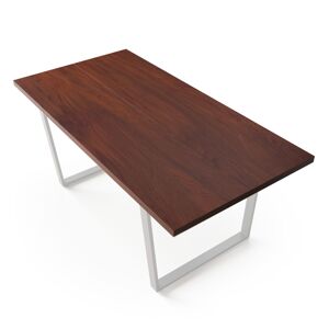 Blumfeldt Bearsdon Jedálenský stôl | moderný podkrovný stôl s povrchom z preglejky | 180 x 90 cm | teakový vzhľad | do kuchyne a jedálne | spĺňa európske normy
