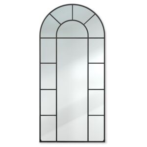 Casa Chic Archway, francúzske nástenné zrkadlo, hliníkový rám, 57 x 120 cm