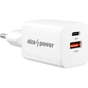 AlzaPower A133 Fast Charge 33 W biela