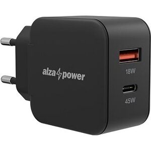 AlzaPower A145 Fast Charge 45 W čierna