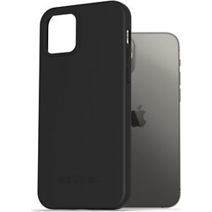 AlzaGuard Matte TPU Case na iPhone 12 / 12 Pro čierny