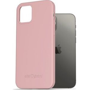 AlzaGuard Matte TPU Case na iPhone 12/ 12 Pro ružový