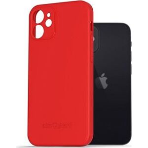 AlzaGuard Matte TPU Case na iPhone 12 Mini červený