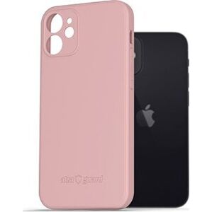 AlzaGuard Matte TPU Case na iPhone 12 Mini ružový