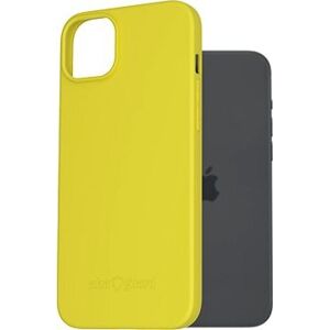 AlzaGuard Matte TPU Case na iPhone 15 Plus žltý