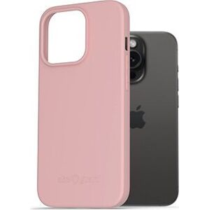 AlzaGuard Matte TPU Case pre iPhone 15 Pro ružový
