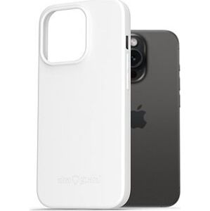 AlzaGuard Matte TPU Case pre iPhone 15 Pro biely