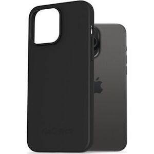 AlzaGuard Matte TPU Case pre iPhone 15 Pro Max čierny
