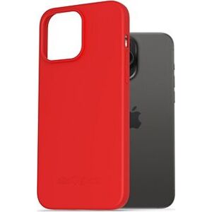 AlzaGuard Matte TPU Case pre iPhone 15 Pro Max červený