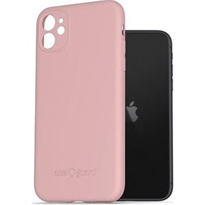 AlzaGuard Matte TPU Case na iPhone 11 ružový