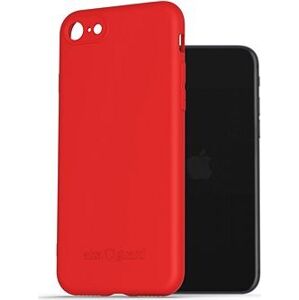 AlzaGuard Matte TPU Case pre iPhone 7 / 8 / SE 2020 / SE 2022 červený