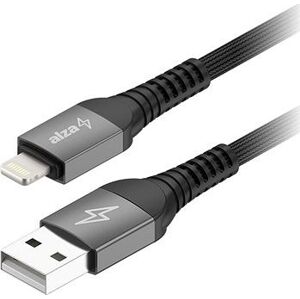 AlzaPower AluCore Ultra Durable USB-A to Lightning (C189) 1m tmavo sivý